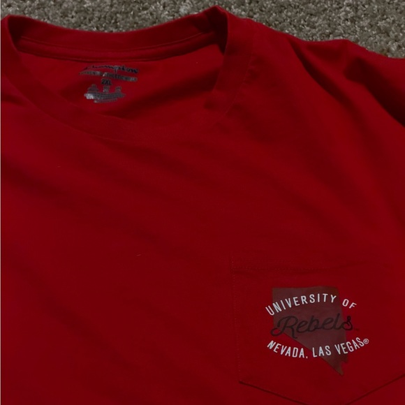 UNLV Champion Classic Red Short Sleeve Tee - Picture 2 of 3